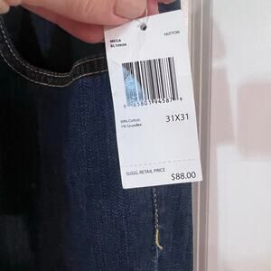 Buffalo By David Bitton Men's MEGA Straight Stretch Jeans 31 x 31 Dark Wash